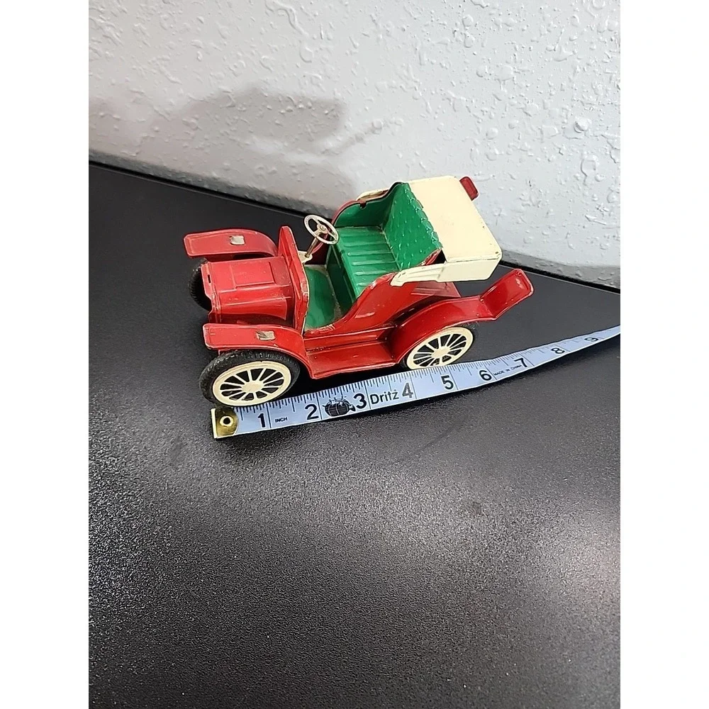 Vintage‎ Tin Litho Toy Friction Car Roaster Jalopy 1960s